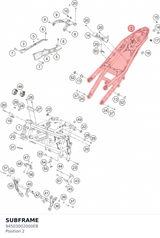 Diagram preview: SUBFRAME (94503002000EB)