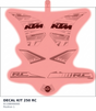 Diagram preview: DECAL KIT 250 RC (91108099000)