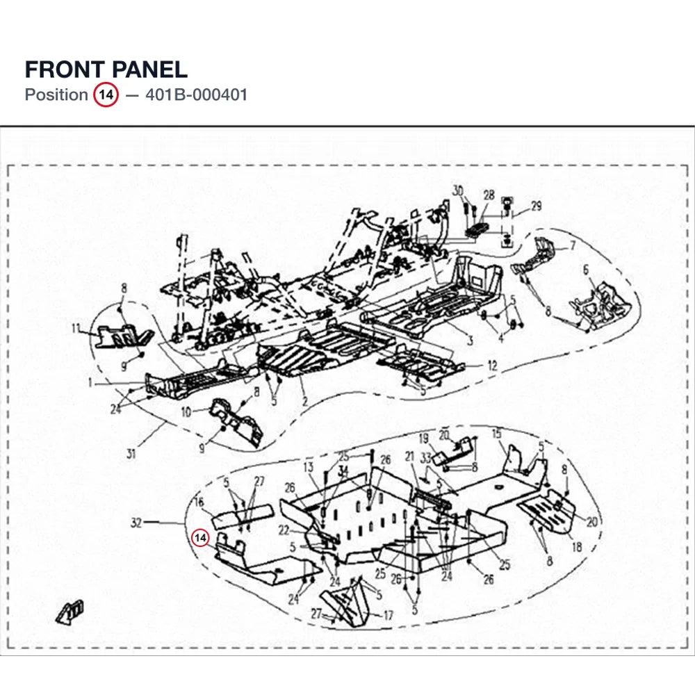 FRONT PANEL product image