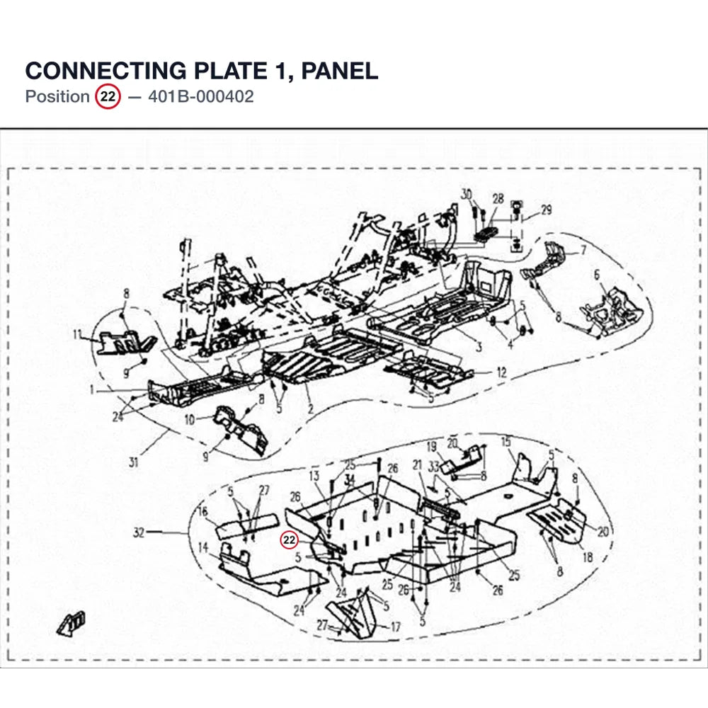 CONNECTING PLATE 1, PANEL product image