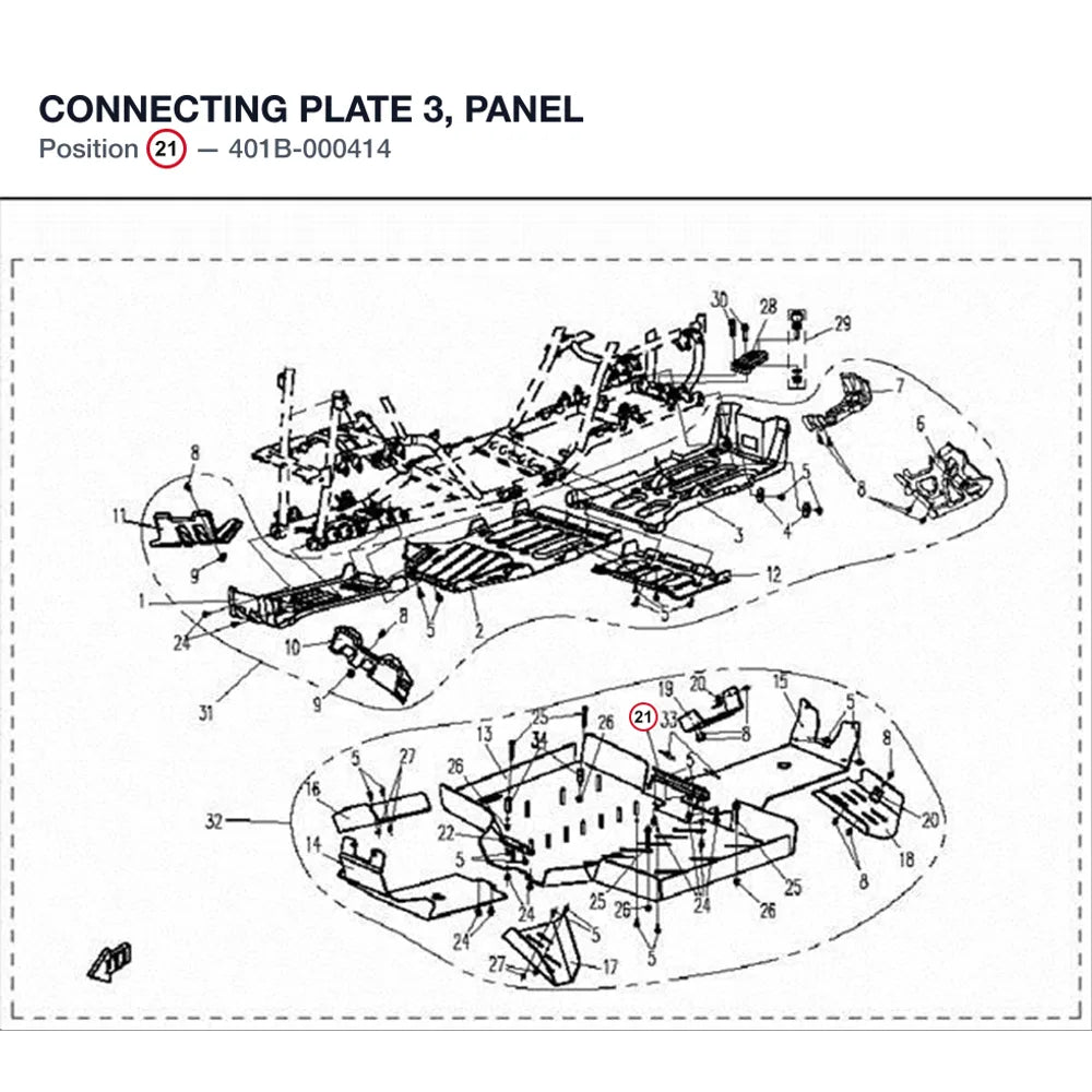 CONNECTING PLATE 3, PANEL product image