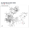OIL PIPE REPL BY 9030-180005 product image