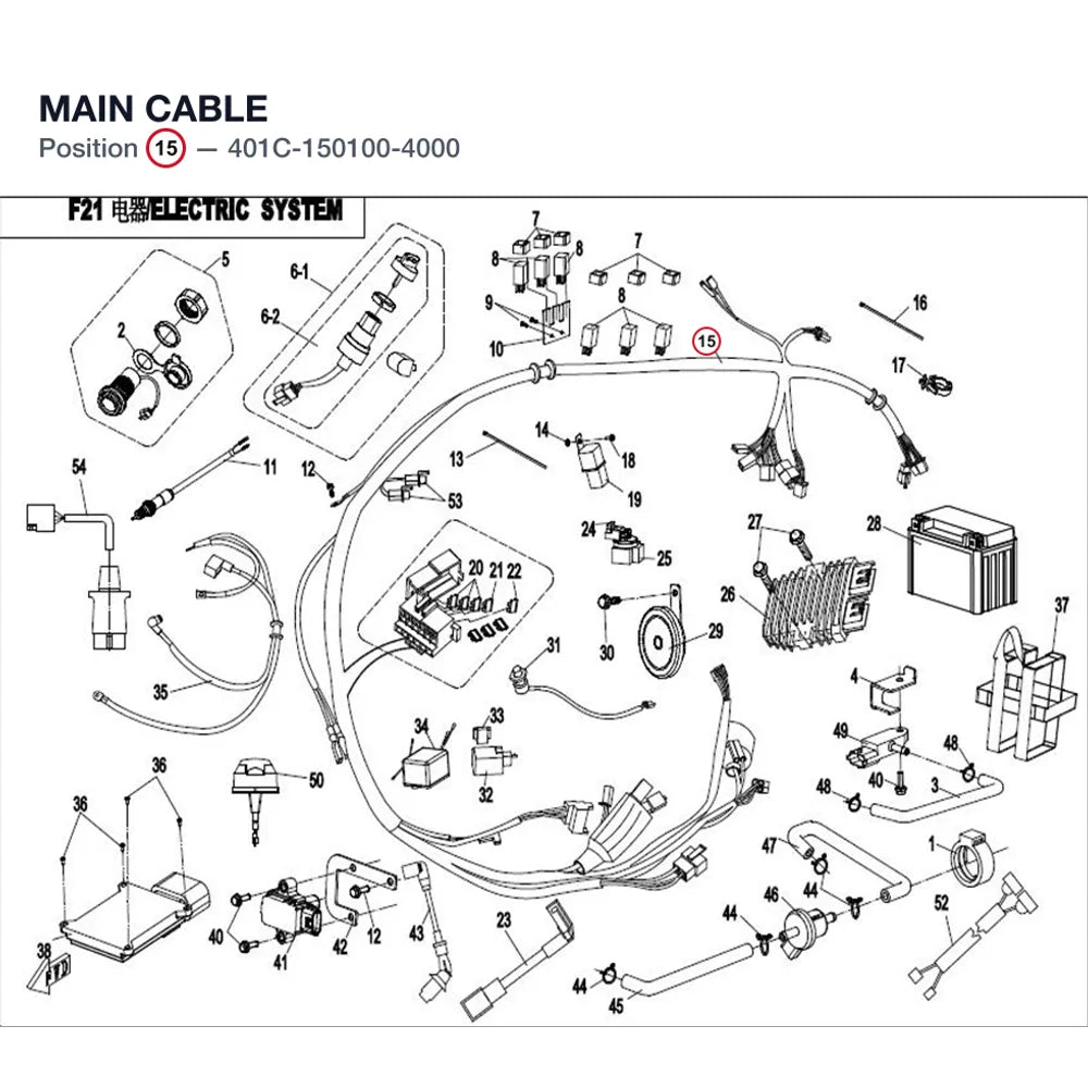 MAIN CABLE product image