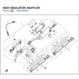 HEAT INSULATOR, MUFFLER product image