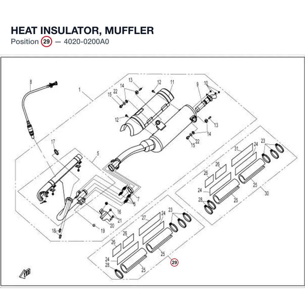 HEAT INSULATOR, MUFFLER product image