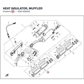 HEAT INSULATOR, MUFFLER product image