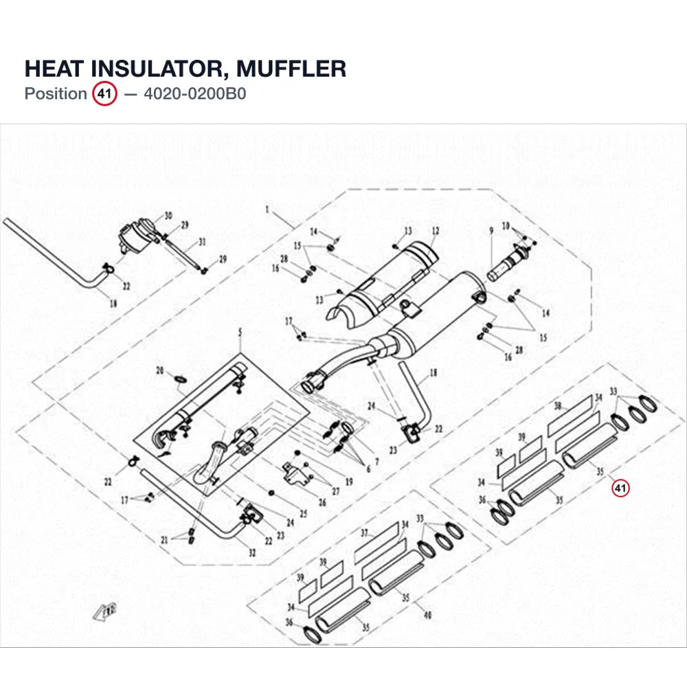 HEAT INSULATOR, MUFFLER product image