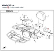 ARMREST, LH product image
