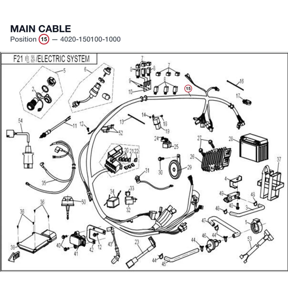 MAIN CABLE product image