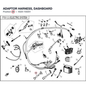 ADAPTOR HARNESS, DASHBOARD product image