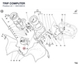 TRIP COMPUTER 40410051A diagram position