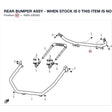 REAR BUMPER ASSY - WHEN STOCK IS 0 THIS ITEM IS NO LONGER AVAILABLE product image