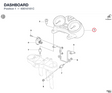 DASHBOARD 40610161C diagram position