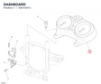 DASHBOARD 40610401C diagram position