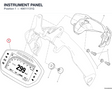 INSTRUMENT PANEL 40611131G diagram position