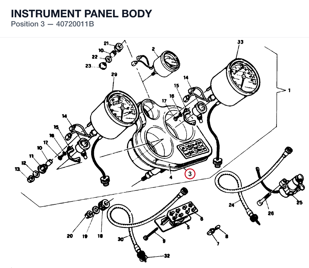 INSTRUMENT PANEL BODY