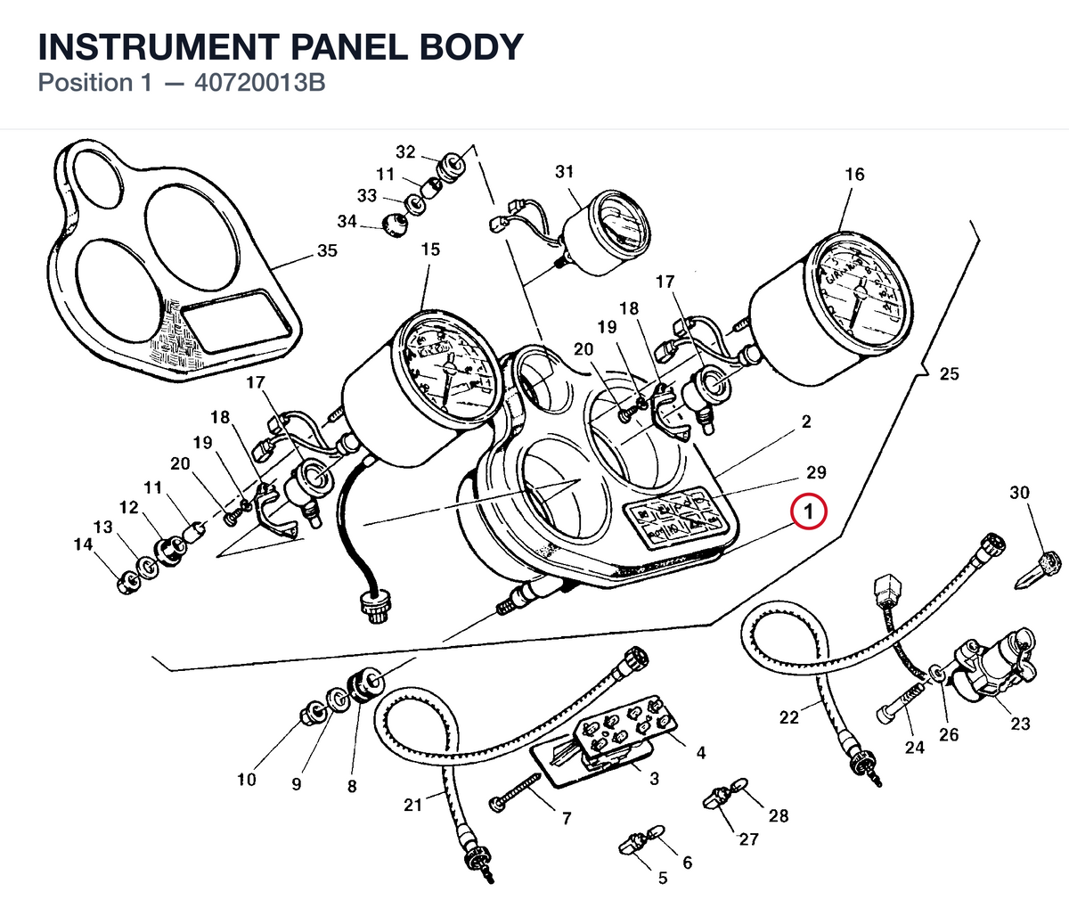 INSTRUMENT PANEL BODY
