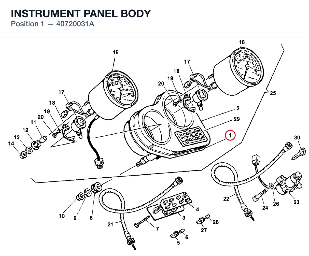 INSTRUMENT PANEL BODY