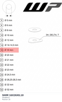 Diagram preview: SHIM 16X26X0,10 (50180012)