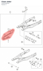 Diagram preview: Chain slider (A56004066000)