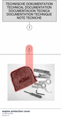 Diagram preview: engine protection cover (C63503991090)