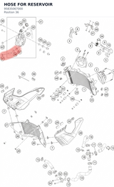 Diagram preview: HOSE FOR RESERVOIR (95835067000)