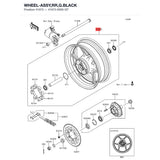 Kawasaki OEM – WHEEL-ASSY,RR,G.BLACK product image