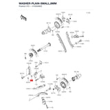 Kawasaki OEM – WASHER-PLAIN-SMALL,8M product image