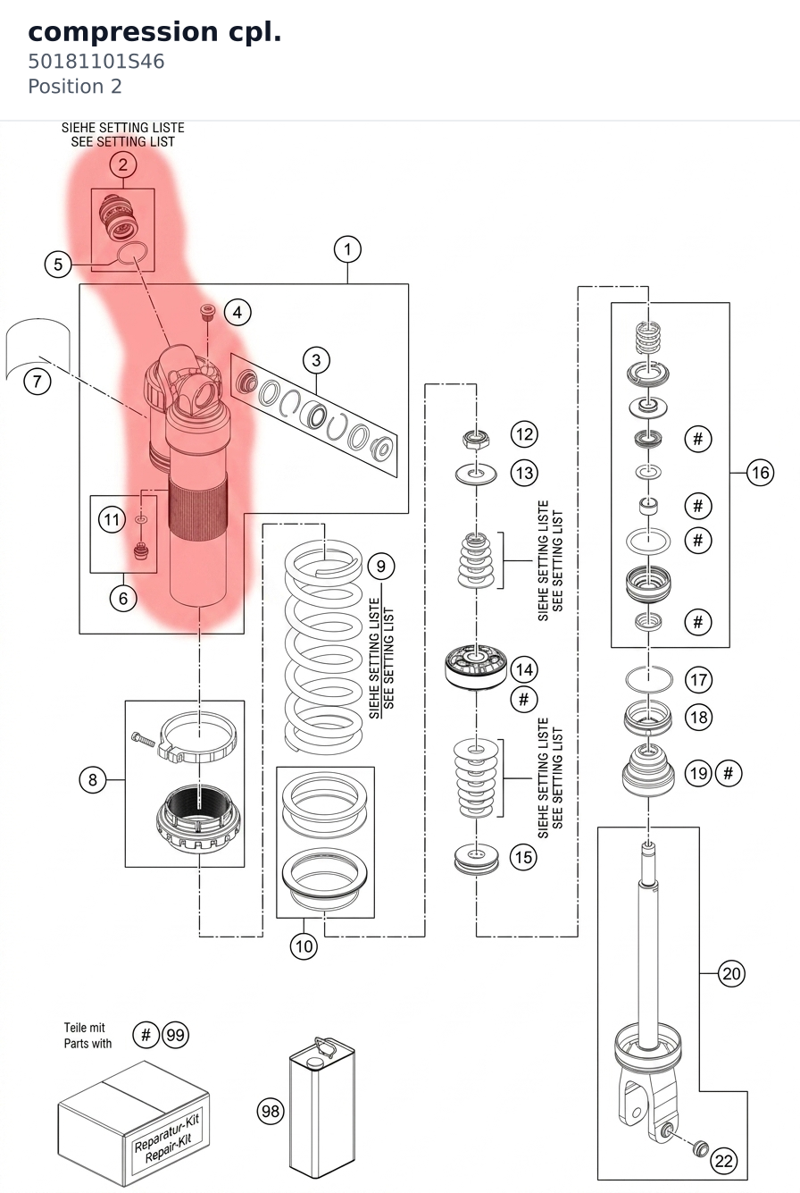Diagram preview: compression cpl. (50181101S46)