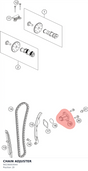 Diagram preview: CHAIN ADJUSTER (90236003044)