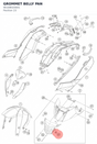 Diagram preview: GROMMET BELLY PAN (90108020001)