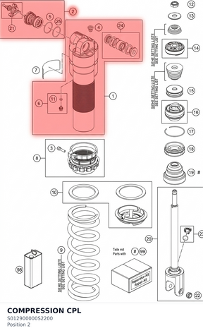 Diagram preview: COMPRESSION CPL (S012900000S2200)