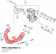 Diagram preview: PIPE ASSEMBLY A (94105007100)