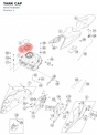 Diagram preview: TANK CAP (90507008000)
