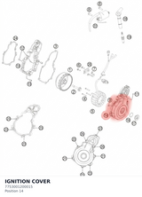 Diagram preview: IGNITION COVER (7753001200015)