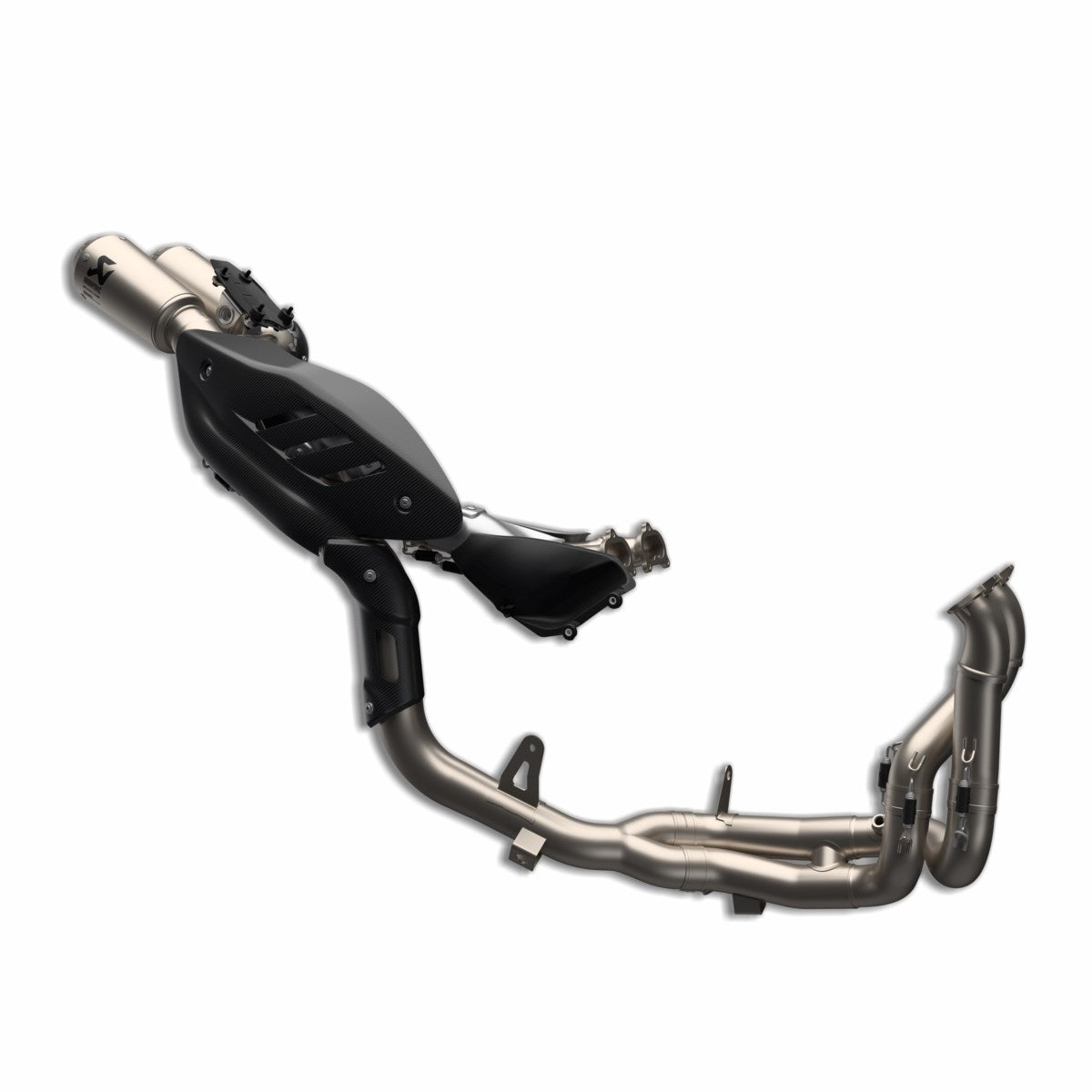 Complete PRO titanium exhaust system