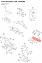 Diagram preview: COVER CONNECTOR SUPPORT (A58011084500)