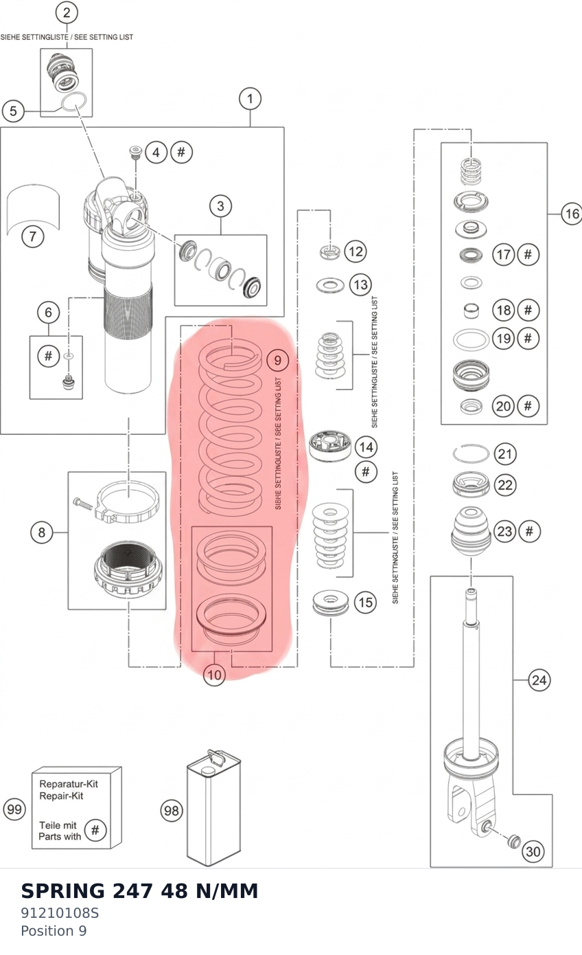 Diagram preview: SPRING 247 48 N/MM (91210108S)
