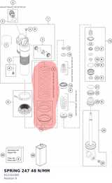 Diagram preview: SPRING 247 48 N/MM (91210108S)