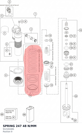 Diagram preview: SPRING 247 48 N/MM (91210108S)