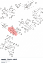 Diagram preview: INNER COVER LEFT (A60108027000)