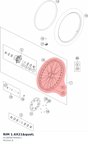 Diagram preview: RIM 1.6X21" (A13009070000C1)