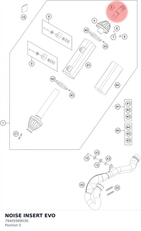 Diagram preview: NOISE INSERT EVO (79405989030)