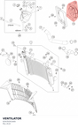Diagram preview: VENTILATOR (62635041000)