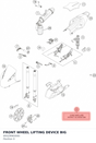 Diagram preview: FRONT WHEEL LIFTING DEVICE BIG (69329965000)