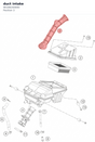 Diagram preview: duct intake (90106240000)