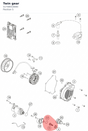 Diagram preview: Twin gear (51740014000)
