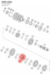 Diagram preview: Shift collar (79433018100)
