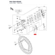 Kawasaki OEM – PAD-ASSY-BRAKE product image