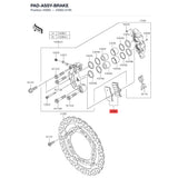 Kawasaki OEM – PAD-ASSY-BRAKE product image
